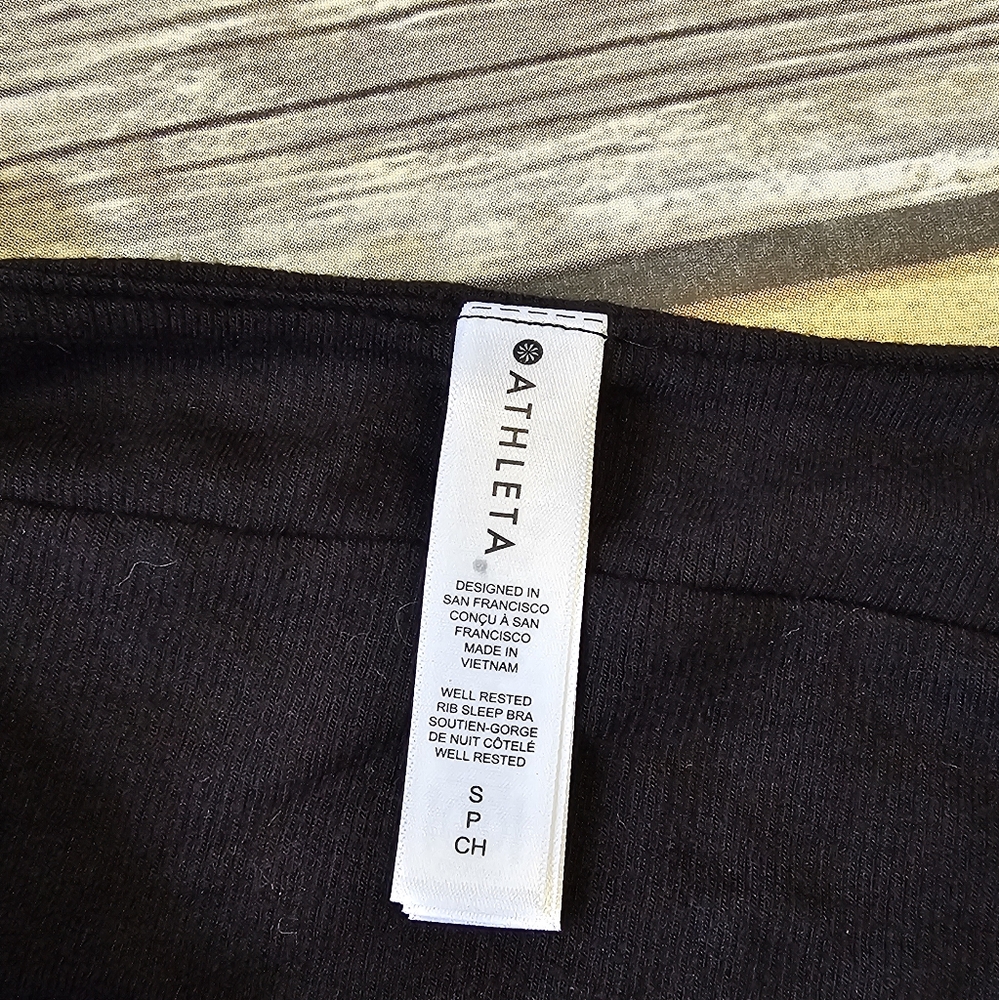Athleta • Well Rested Soft Modal Rib Sleep Bra Size Small NWT - Picture 10 of 11